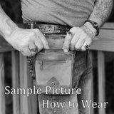 Small Maroon and Black Suede Genuine Leather Drop leg Bag with Comfortable Adjustable Strap, Unisex Fanny Pack Bag, Leather Fanny Bag Gift