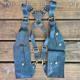 Crazy Horse Leather Holster-Leather Shoulder Bag-Leather Festival Bag-Gift Travel Bag-Burning Man Gear Telephone Holder (Copy)