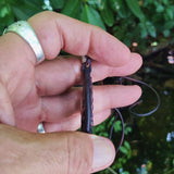 Boho Handcrafted Genuine Braided Leather Necklace with Orange Gold Stone-Unique Quality Gift Unisex Fashion Leather Jewelry
