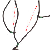 Boho Handcrafted Genuine Vegetal Leather Necklace with Gray Agate Stone-Unique Unisex Gift Fashion Jewelry