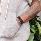 Plain Handcrafted Brown Genuine Vegetal Leather Adjustable Bracelet-Unique Unisex Gift Fashion jewelry Cuff