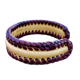 Boho Handcraft Braided Genuine Vegetal Leather Brown Bracelet-Unisex Gift Fashion Leather Jewelry-Cuff