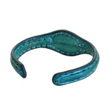 Handcrafted Genuine Leather Bracelet with Black Agate Stone-Unisex Gift Fashion Jewelry with Natural Stone Bracelet Cuff