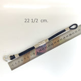 Handcrafted 9 inches Brown Genuine Leather Unisex Marine Style Fashion Bracelet-Cuff-Stainless Anchor Design Bracelet
