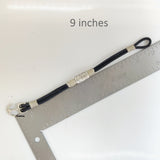 Handcrafted 9 inches Brown Genuine Leather Unisex Marine Style Fashion Bracelet-Cuff-Stainless Anchor Design Bracelet