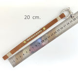 Handcrafted 8 inches Brown Genuine Leather Unisex Marine Style Fashion Bracelet-Cuff-Stainless Stainless Shackle  Design Bracelet