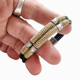 Handmade Trendy wristband genuine braided wrap leather bracelets men bangles for women fashion cuff-bracelet