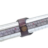 Unique Handcrafted Vegetal Leather Ring with Firuze Stone Setting-Lifestyle Unisex Gift Fashion Jewelry with Naturel Stone