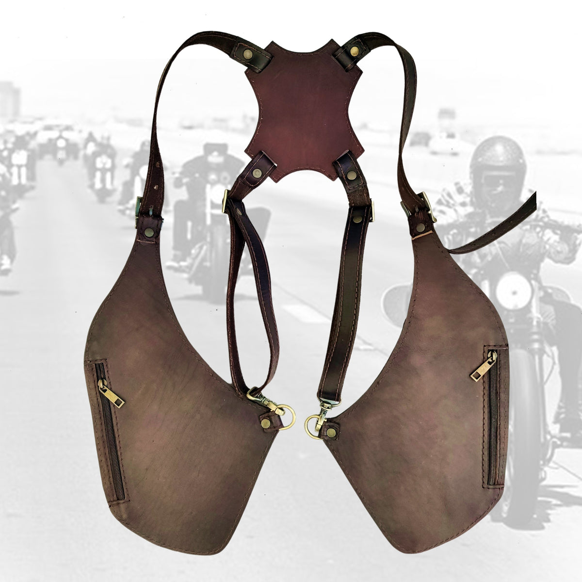 Leather store holster bag