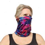 Neck Gaiter-Face Mask-Coolmax Bandana-Cheerful-Rainbow Bandana-Sports Wear-Quality Gift Active Purpose Headwear Face Shield