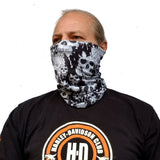 Neck Gaiter-Face Mask-Head Scarves-Headband-Cracked Design Face Shield-Skull Bandana-Hair Scarf-Gift Headwear