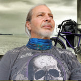 Neck Gaiter-Face Mask-Head Scarves-Headband-Fahrrad Cycle Design-Blue Bandana-Quality Gift Headwear-Face Shield