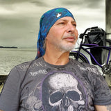 Neck Gaiter-Face Mask-Head Scarves-Headband-Fahrrad Cycle Design-Blue Bandana-Quality Gift Headwear-Face Shield