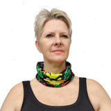 Neck Gaiter-Face Mask-Head Scarves-Headband-Feline-Tiger Design Bandana-Quality Gift Headwear-Face Shield
