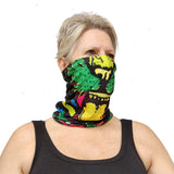 Neck Gaiter-Face Mask-Head Scarves-Headband-Feline-Tiger Design Bandana-Quality Gift Headwear-Face Shield