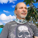 Neck Gaiter-Face Mask-Head Scarves-Headband-Florida Fishes White Color Bandana-Quality Gift Headwear Face Shield