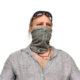 Neck Gaiter-Face Mask-Head Scarves-Headband-Hieroglyphs-Brown Bandana-Hair Scarf
