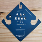 Unique Neck Gaiter - Triangle Face Mask - Fractals - Red and Black Face Mask - Protective Face Cover - Biker Bandana - Gift Design Scarf