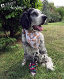 Unique Neck Gaiter - Triangle Face Mask - Halftone Camo - Face Mask - Protective Face Cover - Biker Bandana - Gift Design Scarf