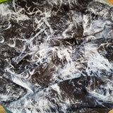 Unique Neck Gaiter - Triangle Face Mask - Elektro White - Face Mask - Protective Face Cover - Biker Bandana - Gift Design Scarf