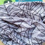 Unique Neck Gaiter - Triangle Face Mask - Web - White Face Mask - Face Cover - Gift Biker Bandana