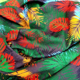 Neck Gaiter-Face Mask-Head Scarves-Headband-Tropic Green and Blue Color Bandana-Quality Gift Headwear Face Shield