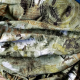 Unique Neck Gaiter - Triangle Face Mask - Badges Camo - Green Face Mask - Protective Face Cover - Biker Bandana - Gift Design Scarf