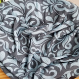 Unique Neck Gaiter - Triangle Face Mask - Ornaments - Blue Face Mask - Biker Bandana - Gift Design Scarf