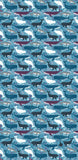 Neck Gaiter-Face Mask-Head Scarves-Headband-Whales-Blue Color Bandana-Quality Gift Headwear Face Shield