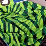 Neck Gaiter-Face Mask-Head Scarves-Headband-Candella -Green and Black Bandana-Quality Gift Headwear-Face Shield