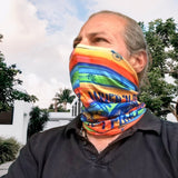 Neck Gaiter-Face Mask-Head Scarves-Headband-Pedal Colorful Bandana-Quality Gift Cycling Headwear Face Shield