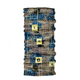 Neck Gaiter-Face Mask-Coolmax Bandana-Croxrail Yellow-Multicolor Sports Wear-Quality Gift Active Purpose Headwear Face Shield