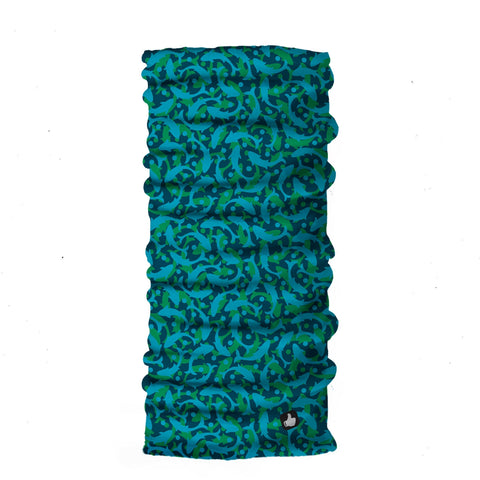 Neck Gaiter-Face Mask-Head Scarves-Headband-Shark Tank-Blue Color Bandana-Quality Gift Headwear Face Shield