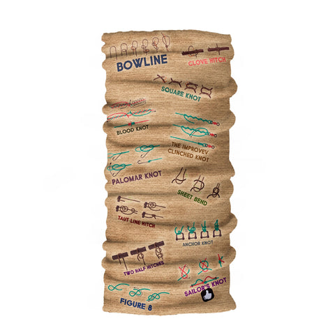 Neck Gaiter-Face Mask-Head Scarves-Headband-The Knots-Light Brown Color Bandana-Quality Gift Headwear Face Shield