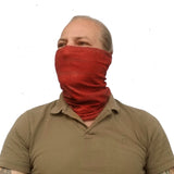 Neck Gaiter Face Mask Head Scarves Headband Abstract Maroon Color Bandana-Quality Gift Headwear Face Shield