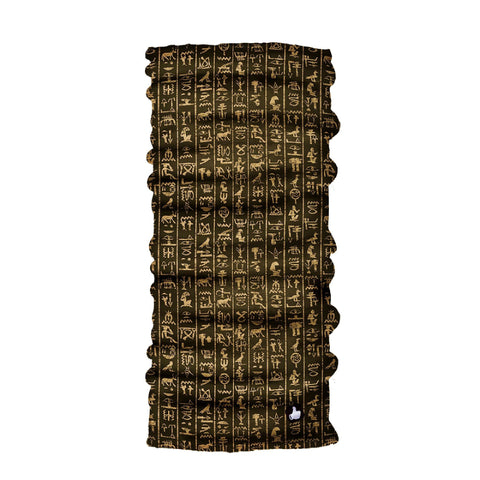 Hieroglyphs Brown Bandana