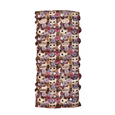 Neck Gaiter-Face Mask-Head Scarves-Headband-Missy Cat Design Pink Color Bandana-Quality Gift Headwear Face Shield