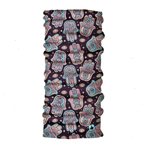 Neck Gaiter-Face Mask-Coolmax Bandana-Hands-Black and Pink Color Sports Wear-Quality Gift Active Purpose Headwear Face Shield