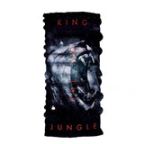 Neck Gaiter-Face Mask-Head Scarves-Headband-The King Black Color Bandana-Quality Gift Headwear Face Shield