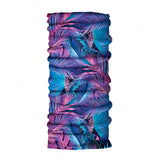 Neck Gaiter-Face Mask-Coolmax Bandana-Tropic Pink Color Sports Wear-Quality Gift Active Purpose Headwear Face Shield