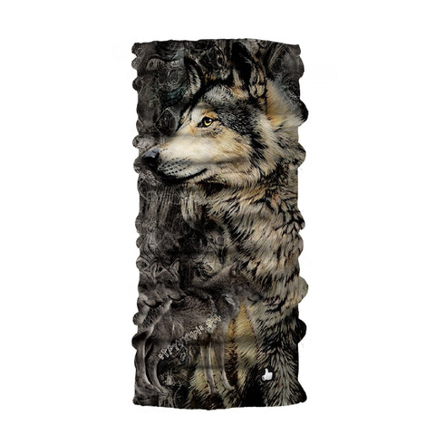 Neck Gaiter-Face Mask-Head Scarves-Headband-Wolf Pack Design Bandana-Quality Gift Headwear Face Shield