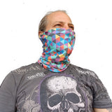 Neck Gaiter-Face Mask-Head Scarves-Headband-Caleidoscopio-Colorful Bandana-Quality Gift Headwear Face Shield