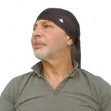 Neck Gaiter-Face Mask-Head Scarves-Headband-Black -Black Color Bandana-Quality Gift Headwear Face Shield