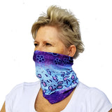 Neck Gaiter-Face Mask-Head Scarves-Headband-Paweye Purple Color Bandana-Quality Gift Headwear Face Shield