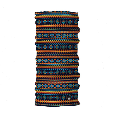 tribal orange bandana
