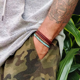 Plain Handcrafted Genuine Brown Vegetal Leather leather Bracelet-Unique Gift Fashion Jewelry Cuff