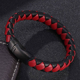 Fashion Unisex Bracelet - Simple Boho Bracelets - Simple Faux Leather Bracelets for Men