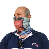 Neck Gaiter-Face Mask-Head Scarves-Headband-Lighthouse Design Red Color Bandana-Quality Gift Headwear Face Shield