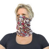 Neck Gaiter-Face Mask-Head Scarves-Headband-Missy Cat Design Pink Color Bandana-Quality Gift Headwear Face Shield