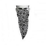 Unique Neck Gaiter - Triangle Face Mask - Spook - Skull Face Mask - Biker Bandana - Gift Design Scarf